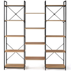 Étagère bibliothèque trio 5 niveaux DETROIT design industriel 170 cm