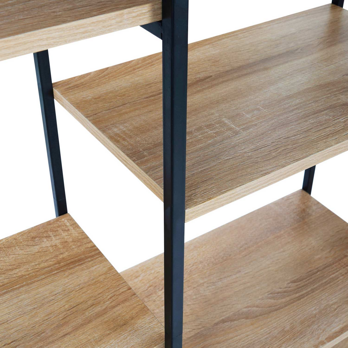 Étagère bibliothèque trio 5 niveaux DETROIT design industriel 170 cm