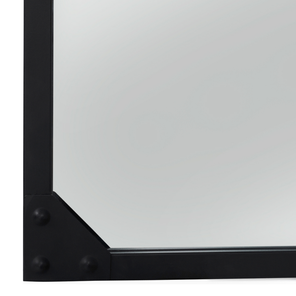 Miroir verrière 5 bandes design industriel 140x84 cm