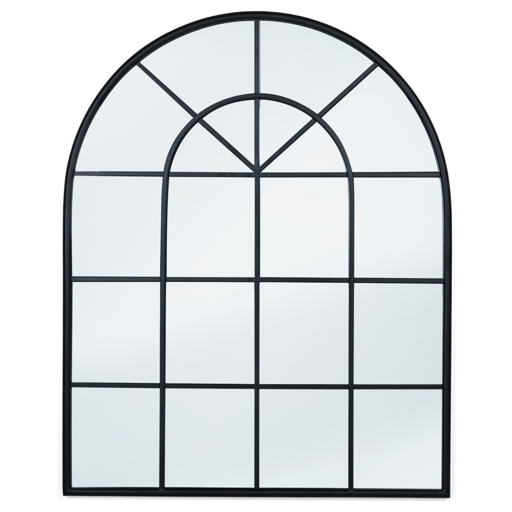 Miroir verrière arche design industriel 80x100 cm