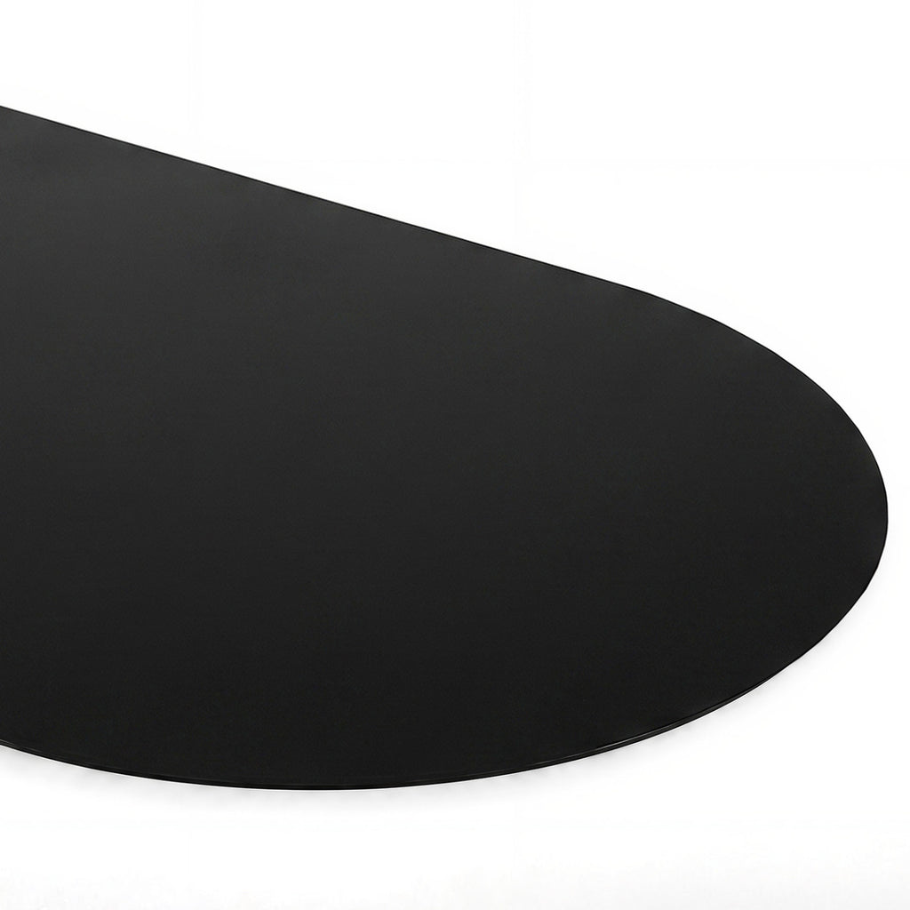 Plaque de protection sol poêle à granulés/bois 60 x 80 cm métal noir
