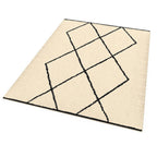 Tapis d'intérieur rectangle CASA motifs berber 120 x 170 cm